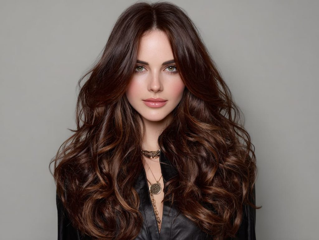 Modern Hollywood kesimi özel günler için şık stil