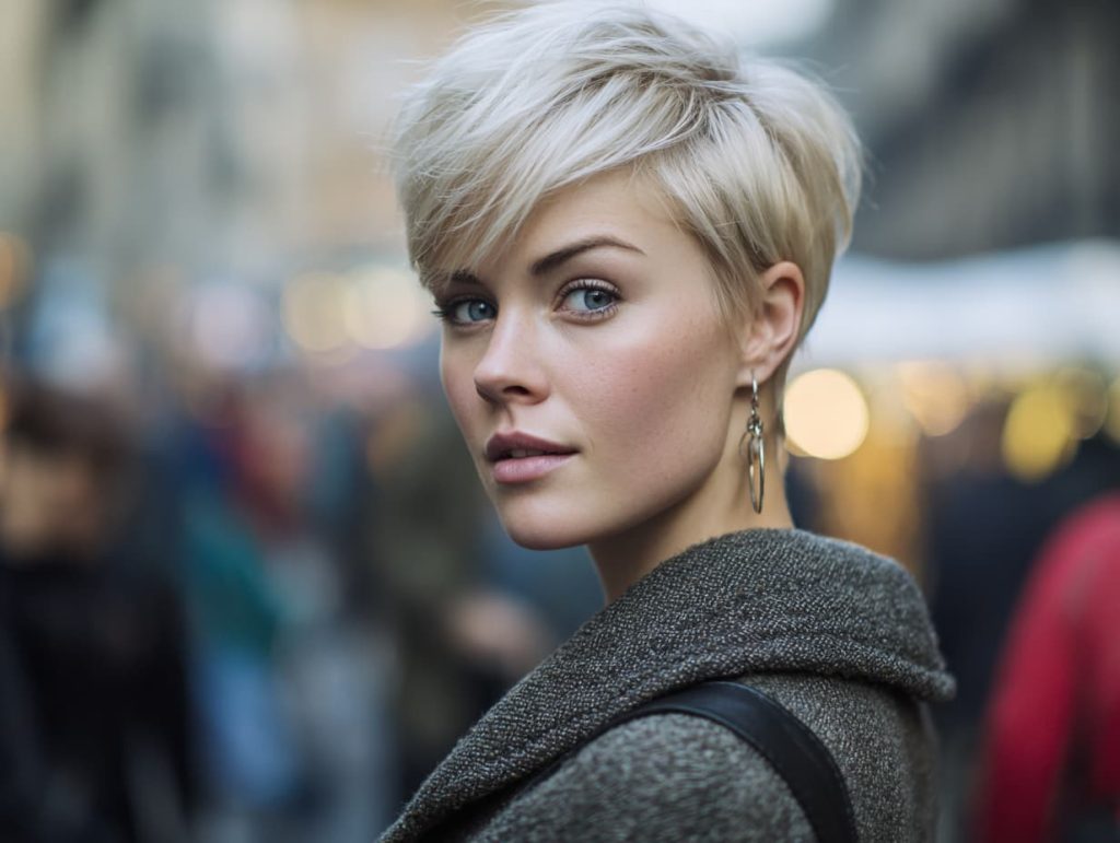 Kısa saç kadınlar, pixie kesim, pratik ve şık saç modeli, İstanbul yaşam tarzı