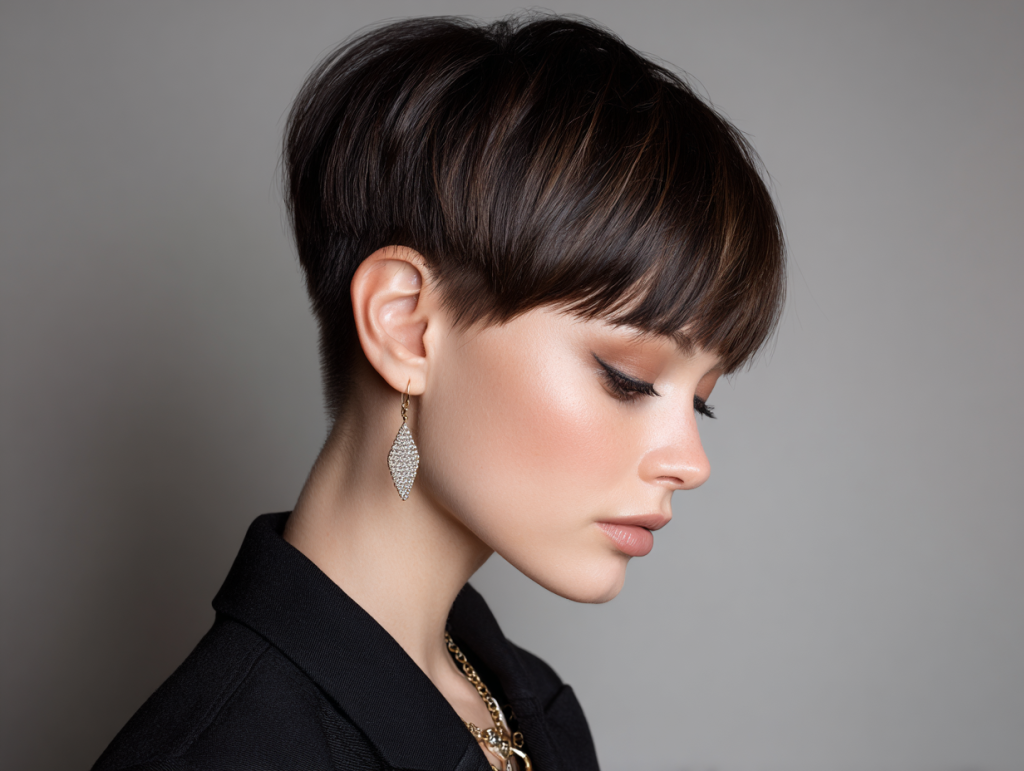 Kısa saç modelleri kadın, Mixie Cut ve Micro Pixie trendi, modern kısa saç görünümü